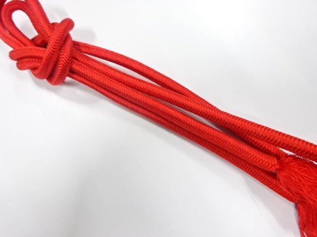 JAPANESE KIMONO / HAND-TIED OBIJIME